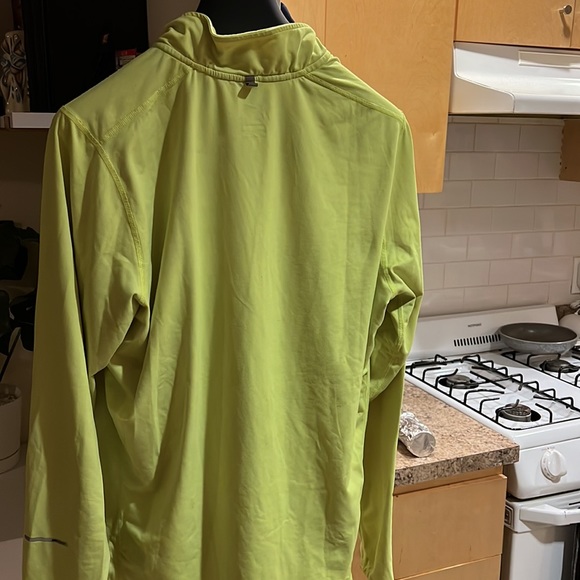 Package Deal 2 Nike running half zip size large neon yellow and black - Picture 12 of 12